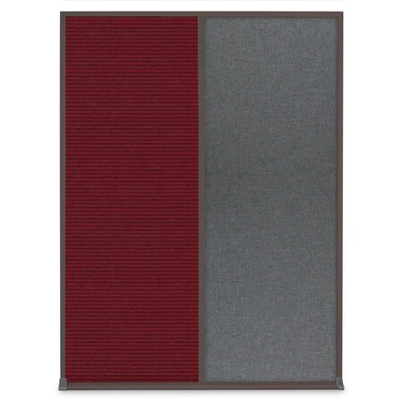 United Visual Products Single Door Radius Plus Corkboard, 24"X UV8001PLUS-GOLD-ULTMAR